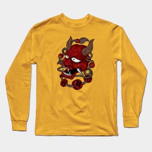 Oni Mask Long Sleeve T-Shirt